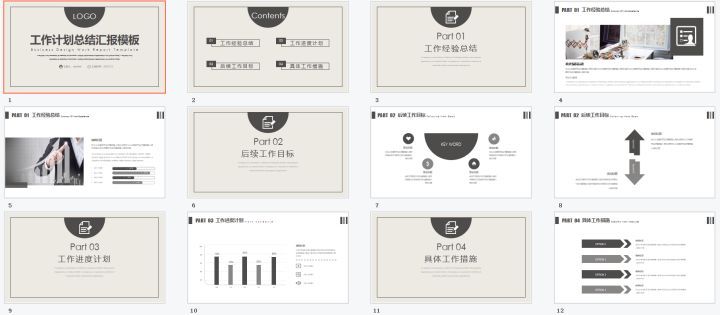 PPT如何制作？这3个原则必看，附60套工作总结PPT模板插图7