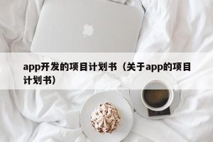 app开发的项目计划书（关于app的项目计划书）-小默在职场