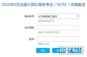 英语计算机四级成绩查询入口,全国计算机四级考试成绩查询入口-小默在职场