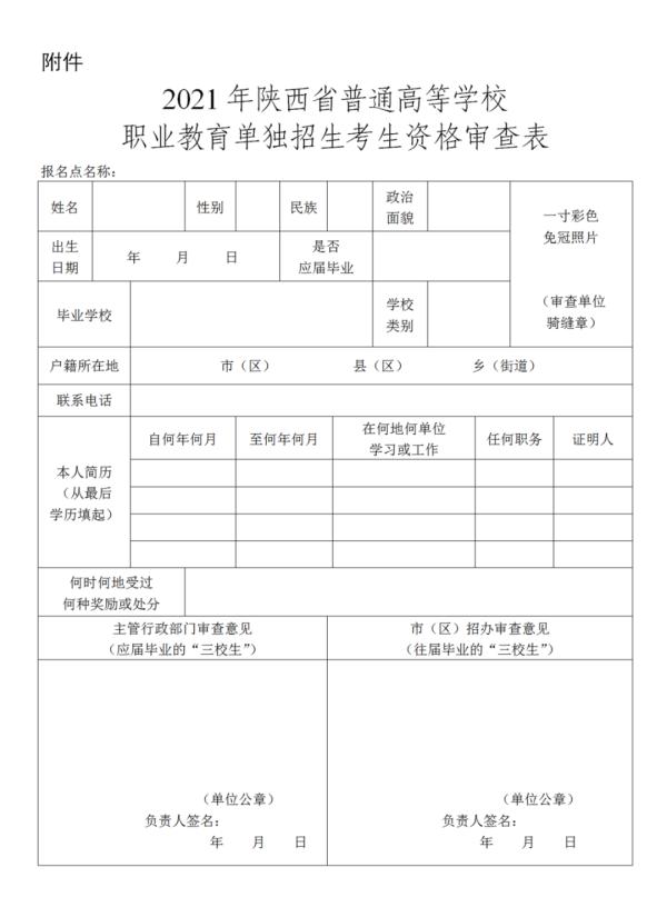 2021年陕西职教单招办法公布，17日起报名插图5