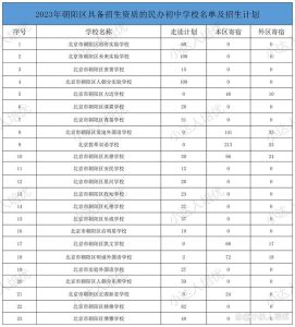 盘点！2024朝阳区小升初政策及入学途径-小默在职场