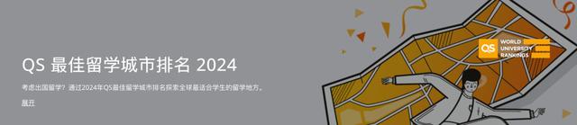 2024QS最佳留学城市排名，欧洲24座城市上榜Top50！插图