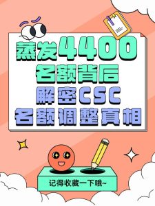 数字背后的故事：解密2024年留学基金委名额急剧下调的真相-小默在职场