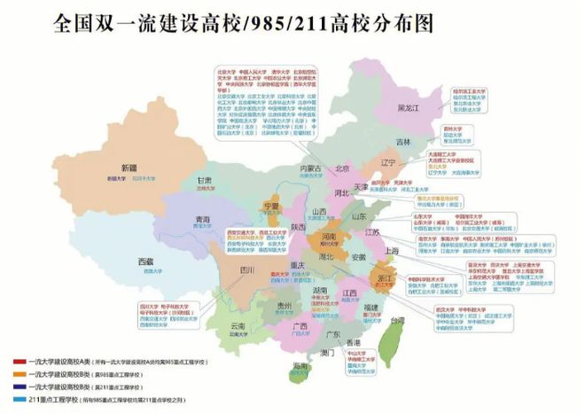 纯211大学5大梯队，考上前2级未来不愁就业，2024届学生可关注插图1