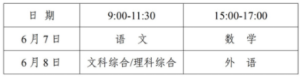 2024年全国高考时间安排表出炉（各省汇总）-小默在职场