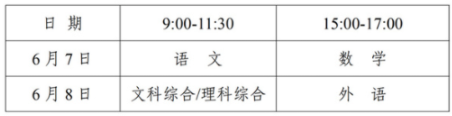 2024年全国高考时间安排表出炉（各省汇总）插图12