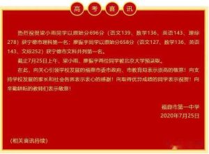 宁德一中2021高考成绩查询,喜报！宁德各县市高考成绩公布，点击查看...-小默在职场